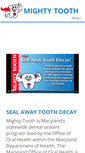 Mobile Screenshot of mightytooth.com